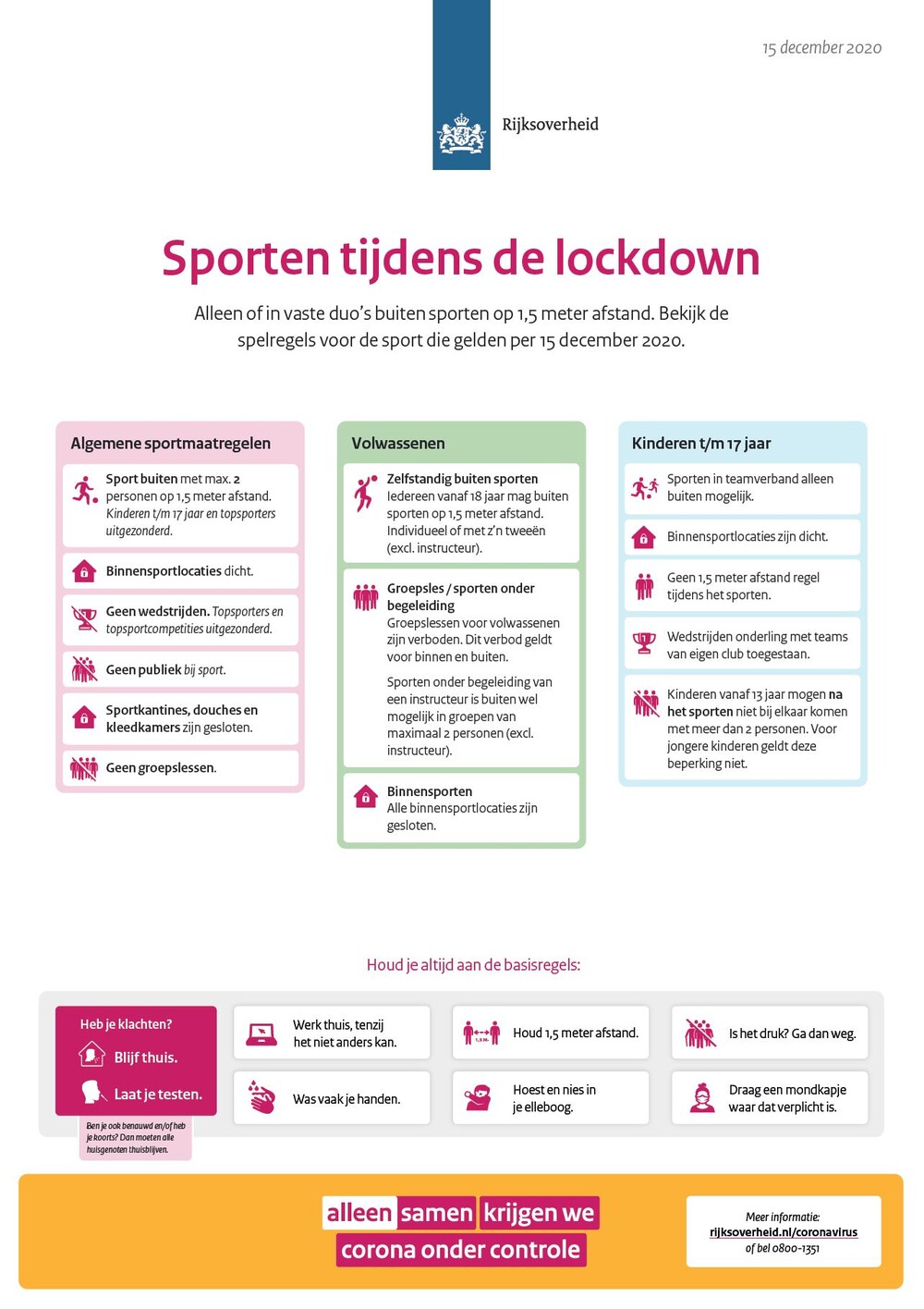 14/12 Het laatste nieuws over de wielersport en het coronavirus